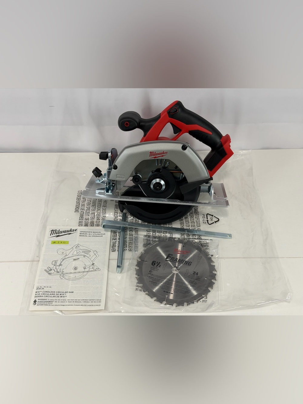 #390 Milwaukee M18 2630-20 Circular Saw - BRAND NEW OPEN BOX